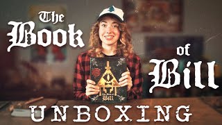 UNBOXING The Book of Bill Exclusive Edition  Gravity Falls [upl. by Gayle]