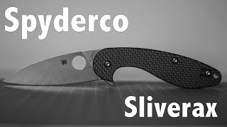 Spyderco Sliverax C228CF German [upl. by Yelsew]