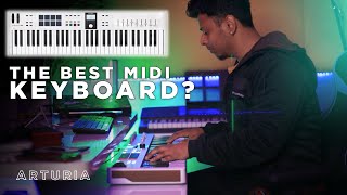 Arturia KeyLab Essential 61 MK3  Review amp Features Explained [upl. by Lyrradal]