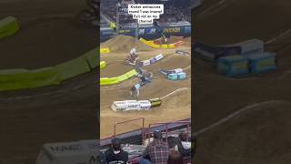 Kicker Arenacross Rd 1 Crash Highlight Reel compilation crash fail motocross dirtbike moto [upl. by Iahc]