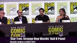 Star Trek Strange New Worlds Season 3 ComicCon Panel QampA [upl. by Gracye]