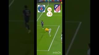 Atleti vs psg in champions league 🔥🤩🤌late minute drama football atleticomadridpsgchampions [upl. by Eugenle286]