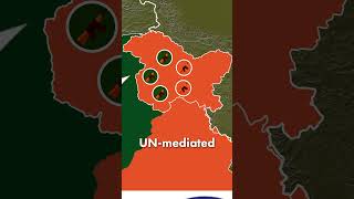 Kashmirs disputed borders [upl. by Sharon]