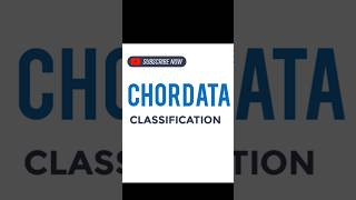 CHORDATA CLASSIFICATION [upl. by Nolyak]