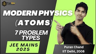 Atoms into Problem Types  JEE2025  10 week strategy series  Puran Chand IIT Delhi [upl. by Cazzie423]