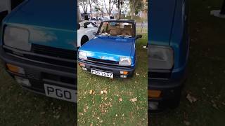 Renault 5 Alpine Turbo on display with Alpine at Bicester Scramble October 2024 [upl. by Agnew]