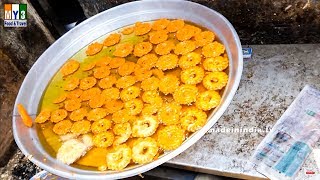 Jangiri Sweet Recipe Making FULL PREPARATION Making Jalebi on The Side of the Road street food [upl. by Saire]