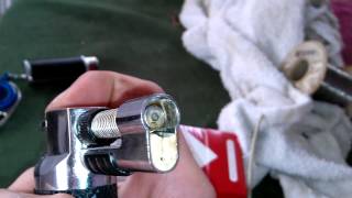 Blowtorch Lighter ignition Repair Part 4 WORKING FIX [upl. by Gaidano]