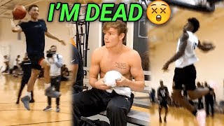 Mac McClung JQ amp Kevin Porter Got LIVE At The Allen Iverson Combine EPIC SCRIMMAGE HIGHLIGHTS 😱 [upl. by Voccola543]