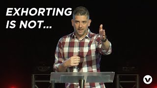 What is exhortation  Bible Terms Defined  Disruptive Discipleship  Pastor Jeremiah Kleylein [upl. by Helbona750]