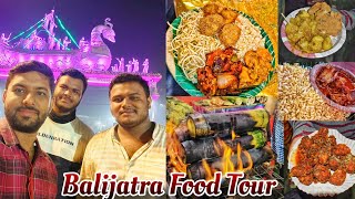 Balijatra 2023 Food Tour 😍  Baliyatra Special Food 💯  Odisha Street Food 🙌 [upl. by Atinob]