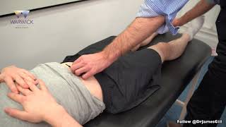 Knee Clinical Examination  4K  Warwick Medical School [upl. by Napoleon]