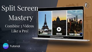 Amazing Split Screen Create Dynamic Videos with Canva [upl. by Enelrak]
