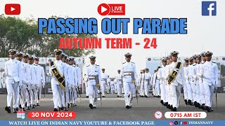 INDIAN NAVAL ACADEMY PASSING OUT PARADE AUTUMN TERM 2024 [upl. by Innoc]