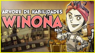 NOVA Winona conheça sua skill tree  Atualização Dont Starve Together beta [upl. by Teddman]