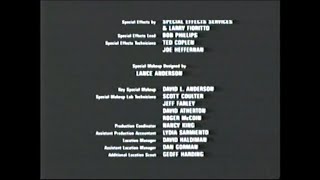 Shocker 1989 End Credits Cinemax 2012 [upl. by Flori]