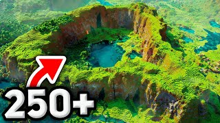 TOP 250 BEST SEEDS For BUILDING In MINECRAFT 121 FULL MOVIE [upl. by Aliber]