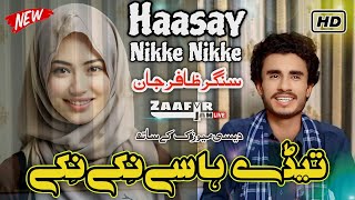 Mahiya Tede Hasay Niky Niky By Singer Zaafir Jan  New Saraiki Hit Songs  Cheena ka Shagird [upl. by Nedda566]