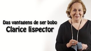 POEMA Das vantagens de ser bobo  Clarice Lispector por Aracy Balabanian [upl. by Alimac54]