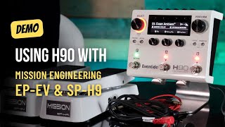 Using the Eventide H90 Pedal with Mission Engineering Expression Pedals [upl. by Kay]