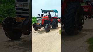 Massey Ferguson 9500 full speed in the road trendingtractorviralvideoshorts [upl. by Aicert615]