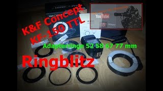 Ringblitz KF150  Unboxing [upl. by Werby]