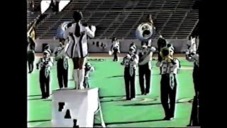 Falfurrias High School Band 1994  UIL 3A State Marching Contest [upl. by Anaujait221]