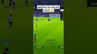 INIESTA SE VOLVIÓ LOCO 😳 efootball efootball2024 efootball2025 efootballmobile shorts short [upl. by Aitat]