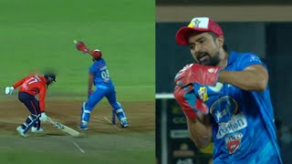 Dramatic moments in the match between Mumbai Heroes vs Bengal Tigers  CCL [upl. by Sucramraj]