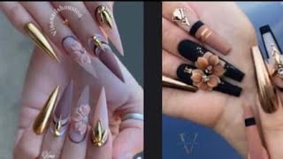 Nail Art Fall 2024  Best Autumn Nail Art Compilationajit [upl. by Natsyrk]