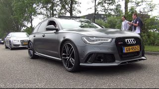 Audi RS6 Avant C7 with Milltek Exhaust LOUD Revs and Accelerations [upl. by Weidner140]