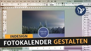 InDesign Tutorial Fotokalender und passendes Deckblatt gestalten [upl. by Dupuis]