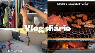 VLOG Rotina comprinhas dia de churrasco devocional [upl. by Bourgeois21]