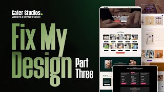 Fix My design Revision October Part 3  For Website amp Graphic Designers [upl. by Nalaf]