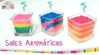 AROMATIC SALTS  SALES AROMÁTICAS DECORATIVAS [upl. by Kcyrred]