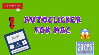 How to get an Auto Clicker for ANY MAC 2023 [upl. by Clyde796]