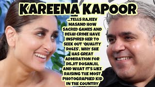 Kareena Kapoor interview with Rajeev Masand [upl. by Kcirdde]