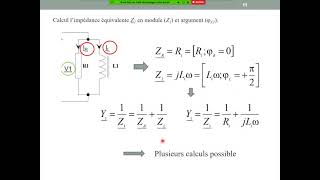 Etude dun circuit R L en parallèle en régime sinusoïdal monophasé [upl. by Massab980]