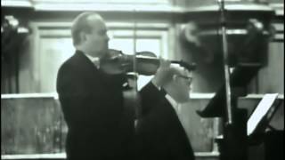 David Oistrakh  Brahms Violin Sonata N°2 in A major 1 Allegro amabile [upl. by Laurel]