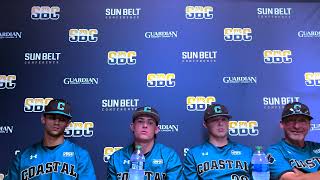 2024 Sun Belt Baseball Championship First Round  Coastal Carolina [upl. by Margalo]