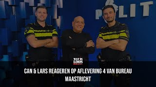 CAN EN LARS AAN TAFEL VOOR VIERDE AFLEVERING VAN BUREAU MAASTRICHT [upl. by Ettennej]