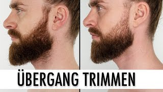 ÜBERGANG TRIMMEN Tutorial ● Übergang einfach selbst rasieren [upl. by Pooley]