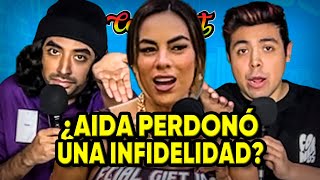 AIDA MARTINEZ ¿Por qué PERDONÓ una INFIDELIDAD NOS BESA  CONEROSCAST 124 [upl. by Nanete]