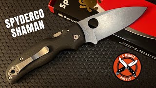 Spyderco Shaman  Not What I Thought [upl. by Marzi]