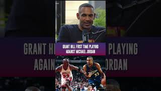 Grant Hill first time playing against Michael Jordan detroitpistons detroitbasketball shorts [upl. by Eiffe77]