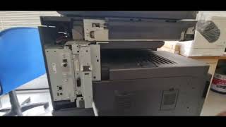 How To Detach Bridge Unit In Kyocera Printer [upl. by Morrill]