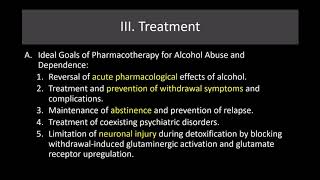 Lecture 14 Alcoholism and Treatment [upl. by Halverson]