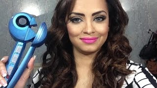 How I Curl My Hair  Babyliss MiraCurl Pro Nano Titanium review [upl. by Aldred397]