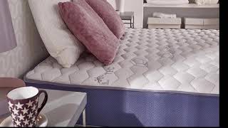 naturalex  Matelas Geltech 140x190 cm  Technologie Blue Latex Mousse Review [upl. by Yanel]