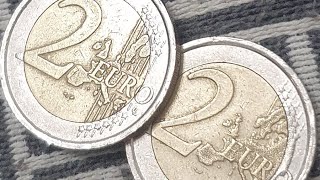 2 Super 2€ Euro Italian Commemorative Coins Worth Money youtube coins [upl. by Hedaza]